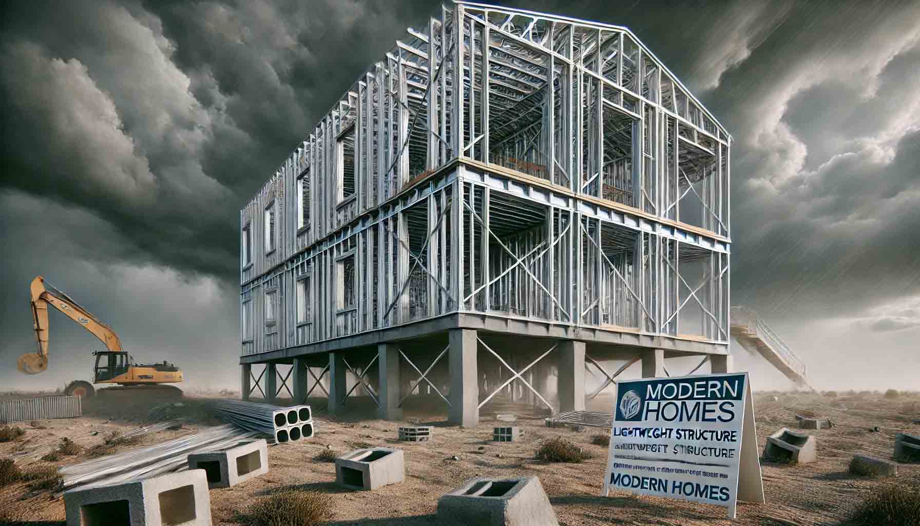 Könnyűszerkezetes házak építése extrém éghajlati körülmények között