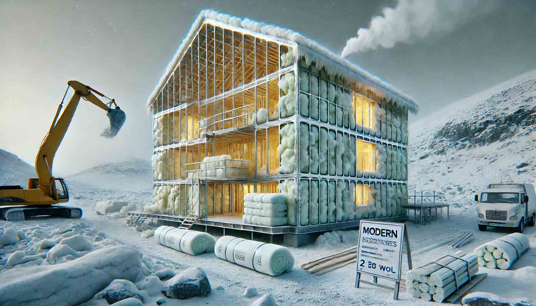 Könnyűszerkezetes házak építése extrém éghajlati körülmények között